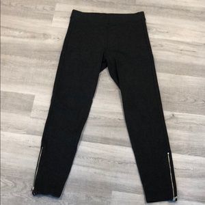 GAP charcoal gray leggings - medium weight